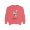 Poodle Latin Sweatshirt, Watermelon, front view