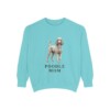 Poodle Mom Sweatshirt, Chalky Mint, front view