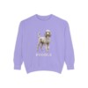 Poodle Sweatshirt, Violet, front view