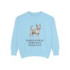 portuguese-podengo-pequeno-sweatshirt-chambray Portuguese Podengo Pequeno Sweatshirt, Chambray, front view