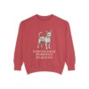 portuguese-podengo-pequeno-sweatshirt-crimson Portuguese Podengo Pequeno Sweatshirt, Crimson, front view
