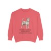 portuguese-podengo-pequeno-sweatshirt-dad-watermelon Portuguese Podengo Pequeno Dad Sweatshirt, Watermelon, front view