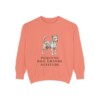 Portuguese Podengo Pequeno Humor Sweatshirt, Terracotta, front view