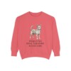 Portuguese Podengo Pequeno Humor Sweatshirt, Watermelon, front view