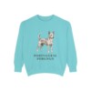 Portuguese Podengo Sweatshirt, Chalky Mint, front view