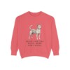 Portuguese Podengo Humor Sweatshirt, Watermelon, front view