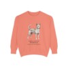 Portuguese Podengo Latin Sweatshirt, Terracotta, front view