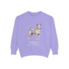 Portuguese Podengo Latin Sweatshirt, Violet, front view