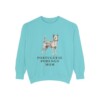 Portuguese Podengo Mom Sweatshirt, Chalky Mint, front view