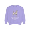 Portuguese Podengo Mom Sweatshirt, Violet, front view