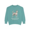 Portuguese Podengo Sweatshirt, Seafoam, front view