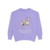 Portuguese Podengo Sweatshirt, Violet, front view