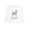 Portuguese Podengo Sweatshirt, White, front view