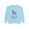 portuguese-water-dog-sweatshirt-dad-chambray Portuguese Water Dog Dad Sweatshirt, Chambray, front view