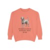 portuguese-water-dog-sweatshirt-dad-terracotta Portuguese Water Dog Dad Sweatshirt, Terracotta, front view