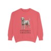 Portuguese Water Dog Humor Sweatshirt, Watermelon, front view