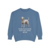 portuguese-water-dog-sweatshirt-mom-blue-jean Portuguese Water Dog Mom Sweatshirt, Blue Jean, front view