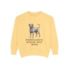 portuguese-water-dog-sweatshirt-mom-butter Portuguese Water Dog Mom Sweatshirt, Butter, front view