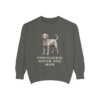 portuguese-water-dog-sweatshirt-mom-pepper Portuguese Water Dog Mom Sweatshirt, Pepper, front view
