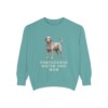 portuguese-water-dog-sweatshirt-mom-seafoam Portuguese Water Dog Mom Sweatshirt, Seafoam, front view