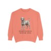 portuguese-water-dog-sweatshirt-terracotta Portuguese Water Dog Sweatshirt, Terracotta, front view
