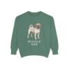 Puggle Dad Sweatshirt, Light Green, front view