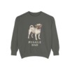 Puggle Dad Sweatshirt, Pepper, front view