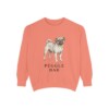 Puggle Dad Sweatshirt, Terracotta, front view