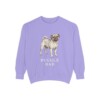 Puggle Dad Sweatshirt, Violet, front view