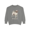 Puggle Sweatshirt, Grey, front view