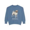 Puggle Latin Sweatshirt, Blue Jean, front view