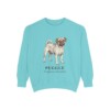 Puggle Latin Sweatshirt, Chalky Mint, front view