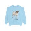 Puggle Latin Sweatshirt, Chambray, front view