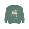 Puggle Sweatshirt, Light Green, front view