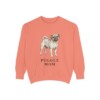 Puggle Mom Sweatshirt, Terracotta, front view
