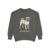 Puggle Sweatshirt, Pepper, front view