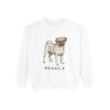 Puggle Sweatshirt, White, front view