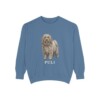 Puli Sweatshirt, Blue Jean, front view