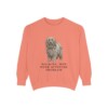 puli-sweatshirt-humor-terracotta Puli Humor Sweatshirt, Terracotta, front view