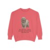 puli-sweatshirt-humor-watermelon Puli Humor Sweatshirt, Watermelon, front view