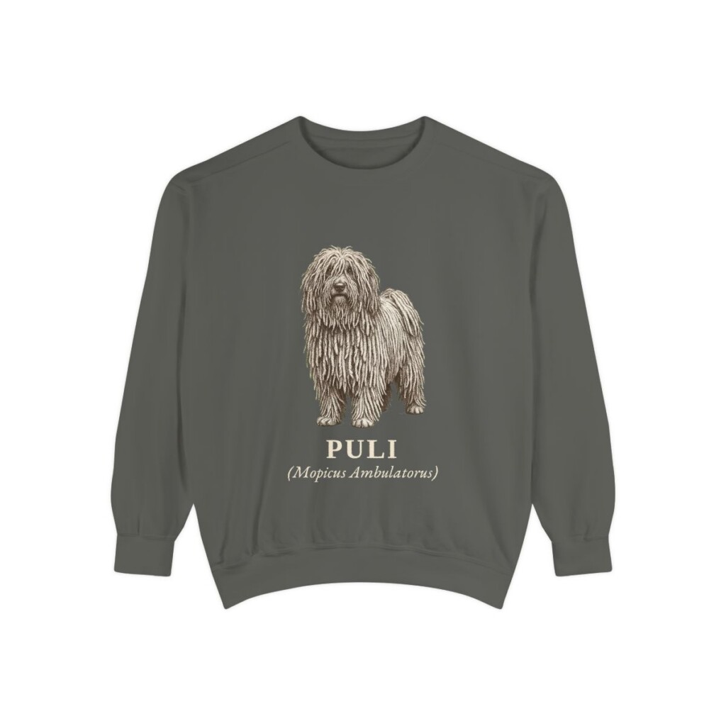 Puli Latin Sweatshirt, Pepper, front view