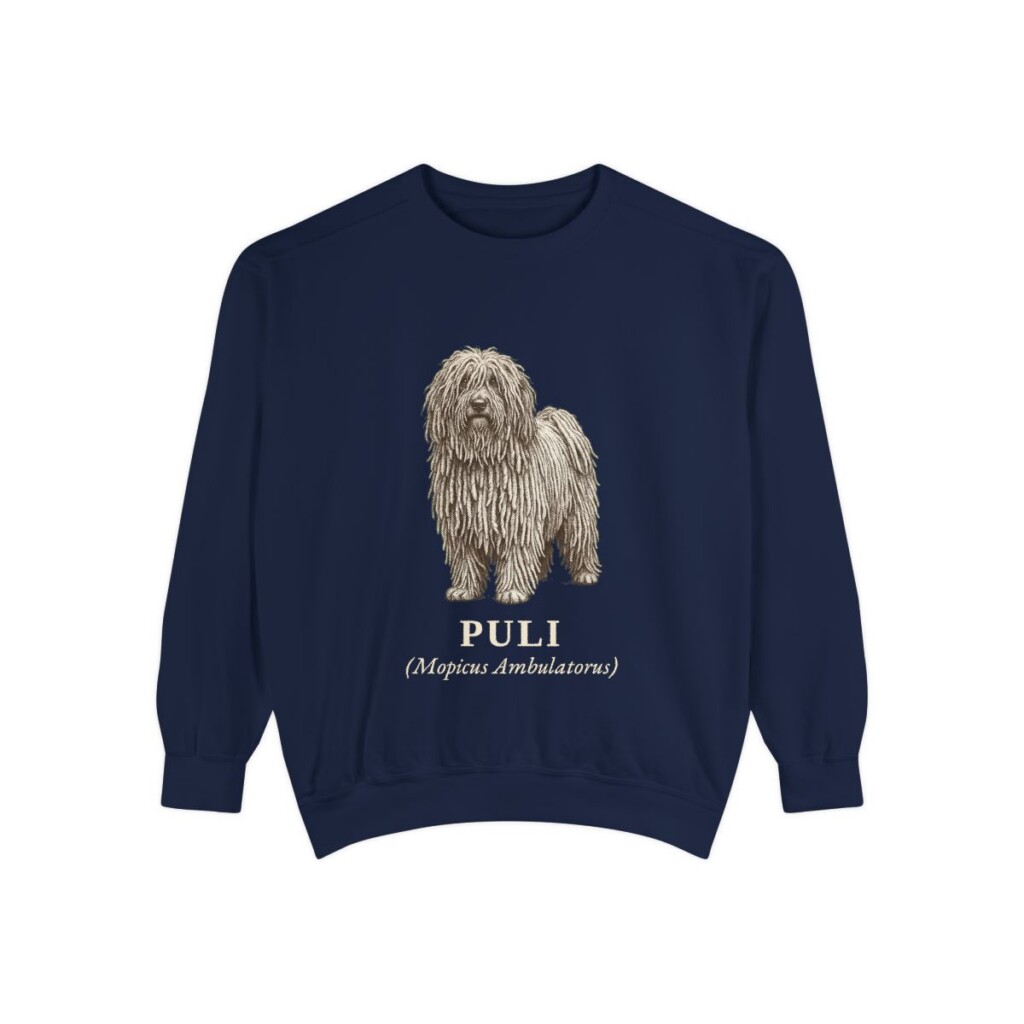 Puli Latin Sweatshirt, True Navy, front view