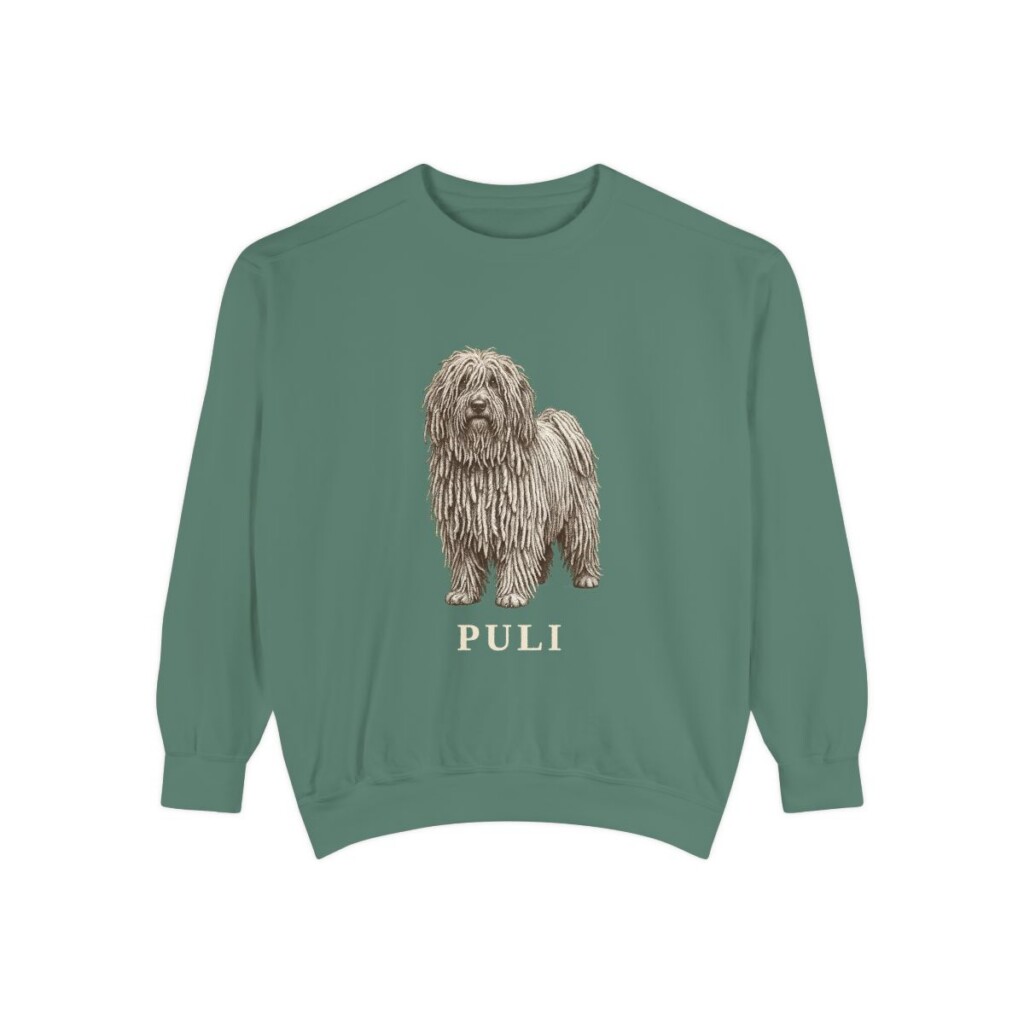 Puli Sweatshirt, Light Green, front view