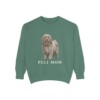 Puli Mom Sweatshirt, Light Green, front view