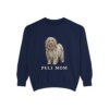 Puli Mom Sweatshirt, True Navy, front view