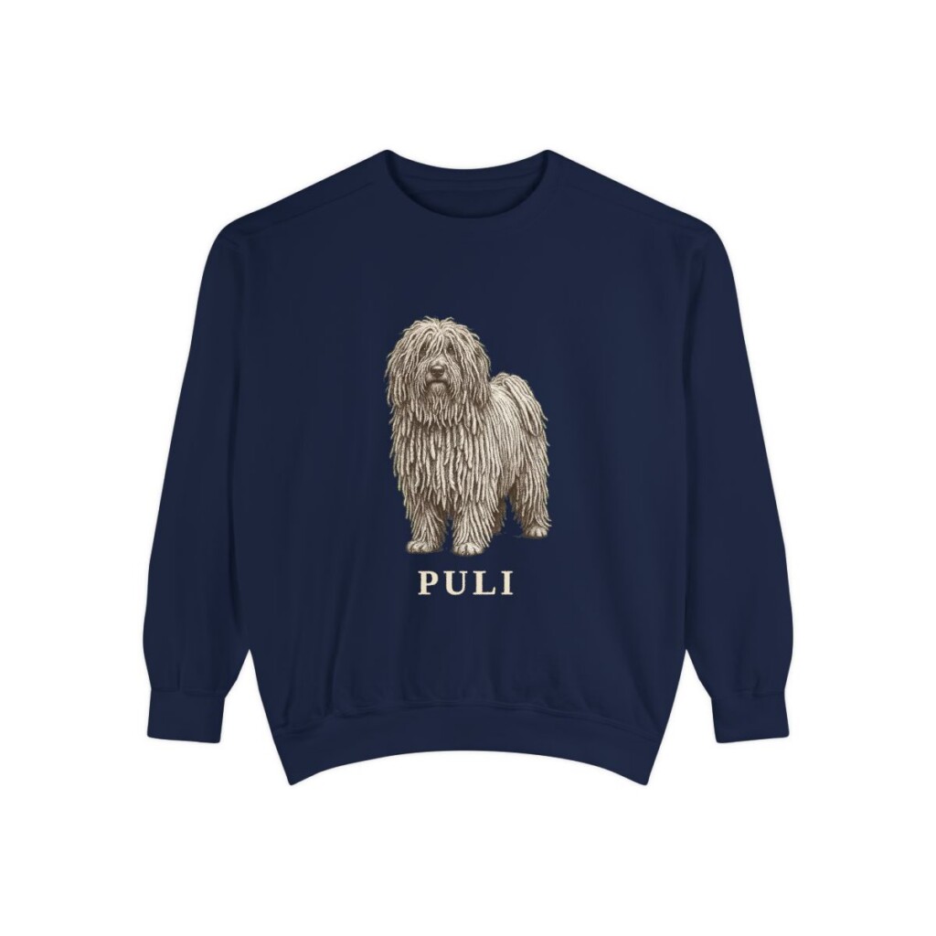 Puli Sweatshirt, True Navy, front view