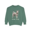 Pumi Dad Sweatshirt, Light Green, front view