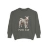Pumi Dad Sweatshirt, Pepper, front view