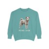 Pumi Dad Sweatshirt, Seafoam, front view