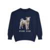 Pumi Dad Sweatshirt, True Navy, front view